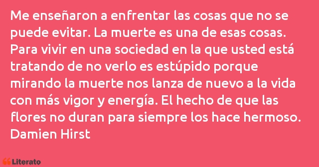 Frases de Damien Hirst