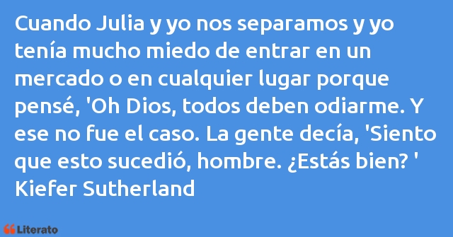 Frases de Kiefer Sutherland