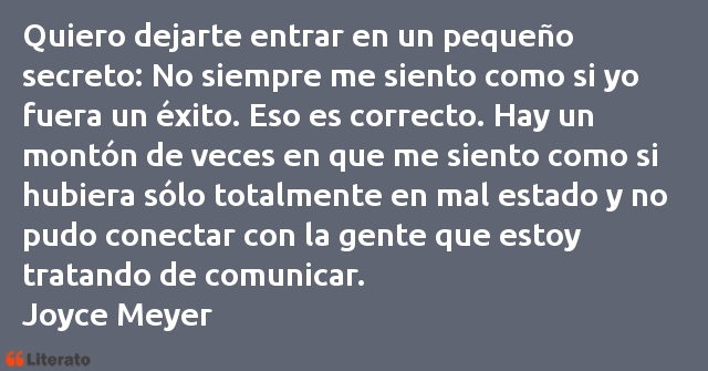 Frases de Joyce Meyer