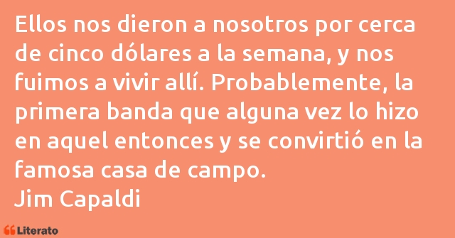 Frases de Jim Capaldi