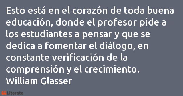 Frases de William Glasser