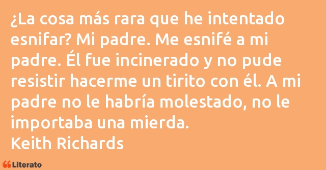 Frases de Keith Richards