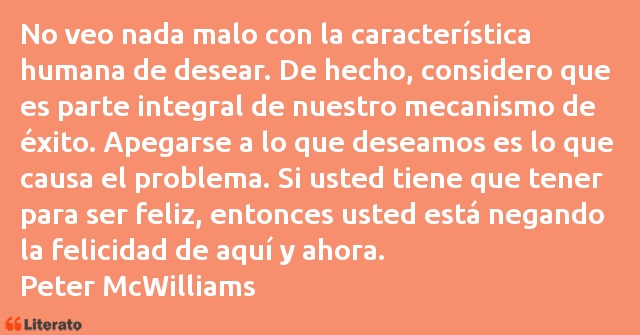 Frases de Peter McWilliams