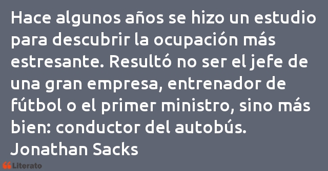 Frases de Jonathan Sacks