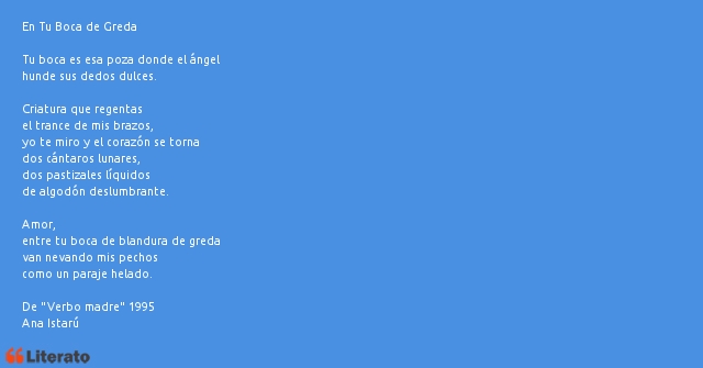 Frases de Ana Istarú