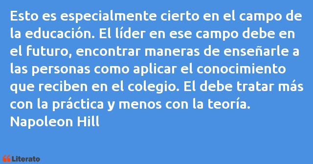 Frases de Napoleon Hill