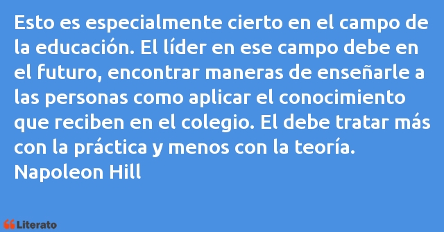 Frases de Napoleon Hill