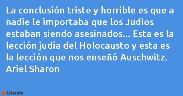 Frases de Ariel Sharon