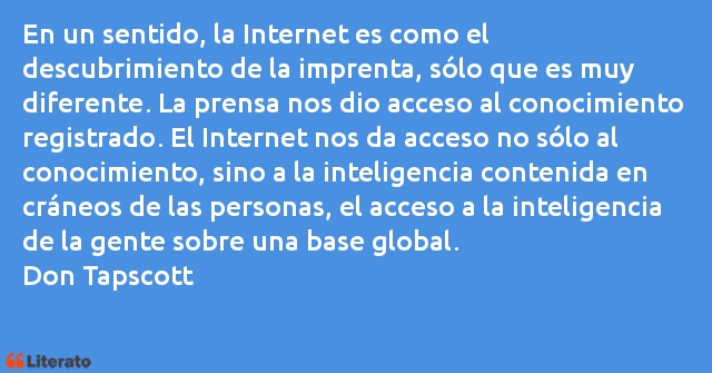 Frases de Don Tapscott