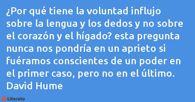 Frases de David Hume
