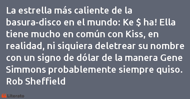 Frases de Rob Sheffield