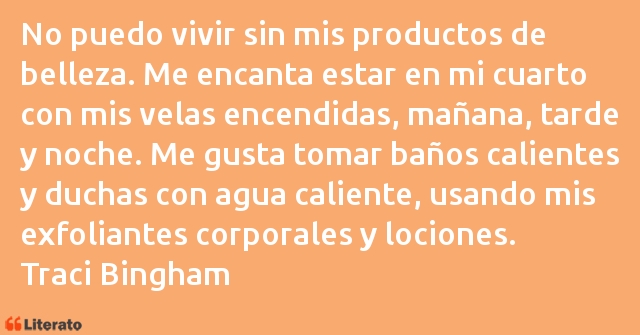 Frases de Traci Bingham