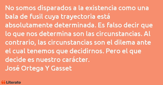 Frases de José Ortega Y Gasset