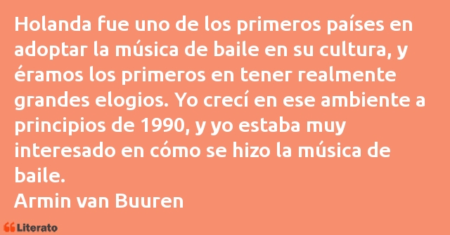 Frases de Armin van Buuren