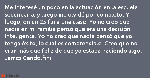 Frases de James Gandolfini