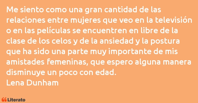 Frases de Lena Dunham