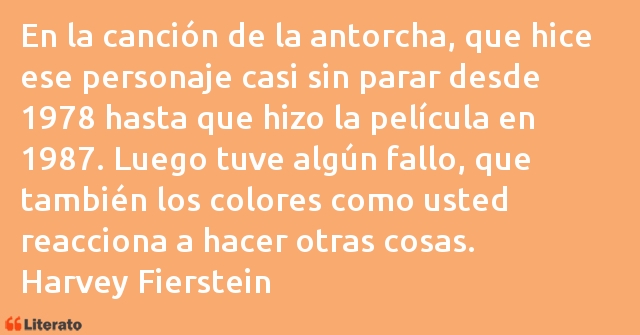 Frases de Harvey Fierstein