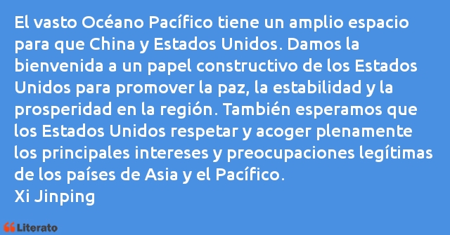 Frases de Xi Jinping