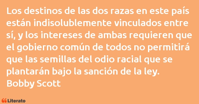 Frases de Bobby Scott