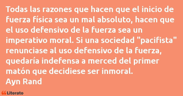 Frases de Ayn Rand