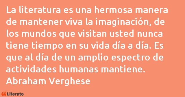 Frases de Abraham Verghese