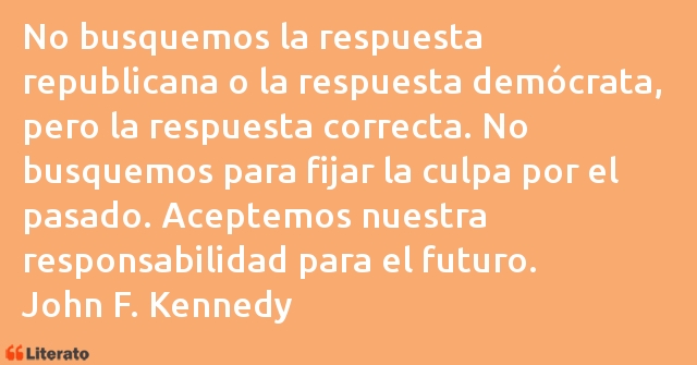 Frases de John F. Kennedy