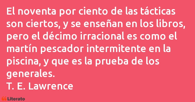 Frases de T. E. Lawrence