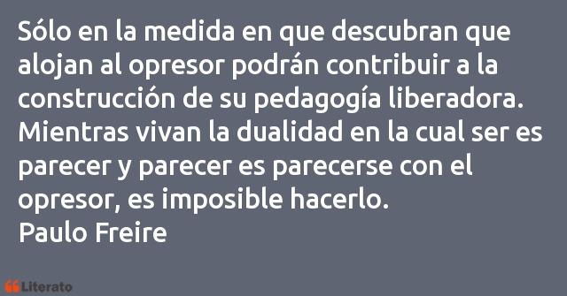 Frases de Paulo Freire