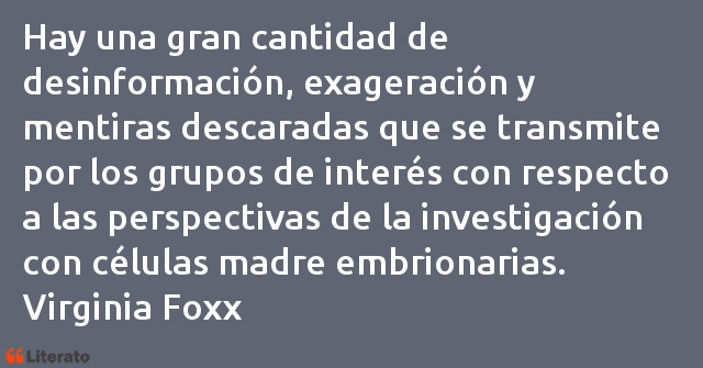 Frases de Virginia Foxx