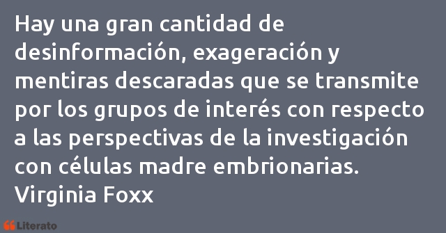 Frases de Virginia Foxx