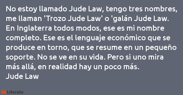 Frases de Jude Law