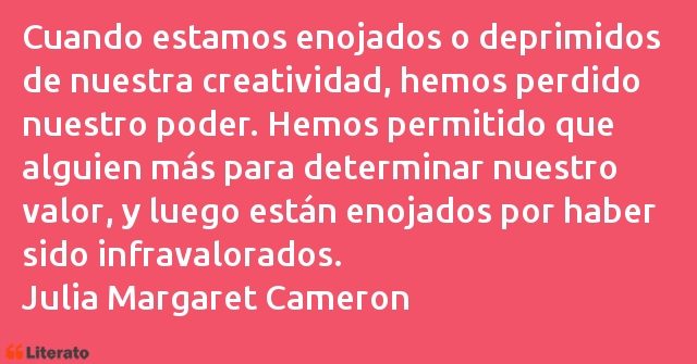 Frases de Julia Margaret Cameron