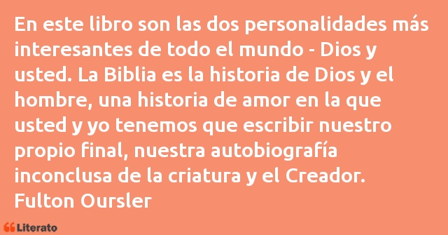 Frases de Fulton Oursler