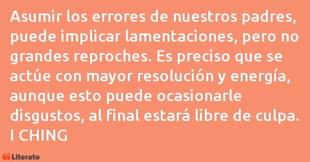 Frases de I CHING