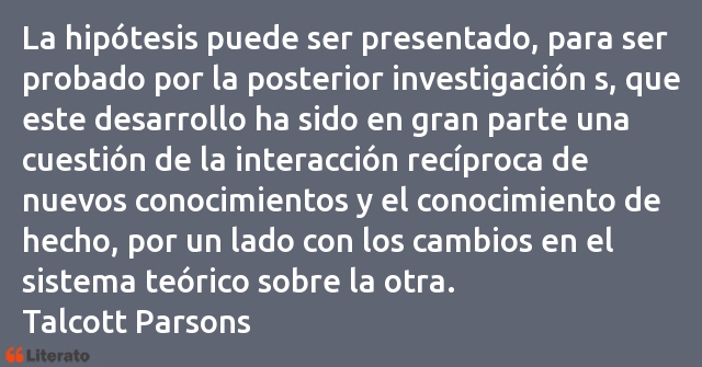 Frases de Talcott Parsons