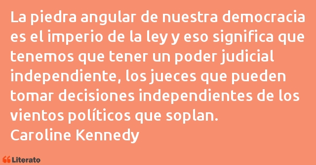 Frases de Caroline Kennedy