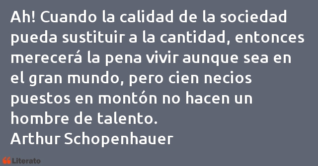 Frases de Arthur Schopenhauer