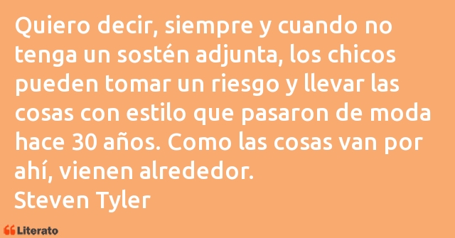 Frases de Steven Tyler