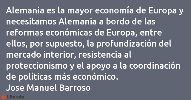 Frases de Jose Manuel Barroso