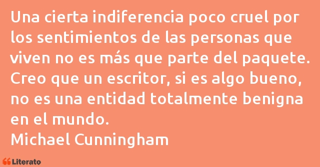 Frases de Michael Cunningham