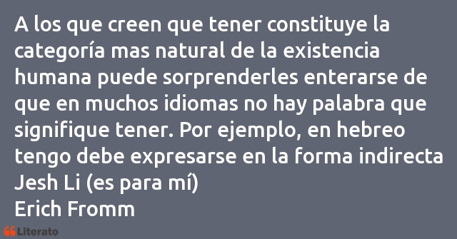 Frases de Erich Fromm