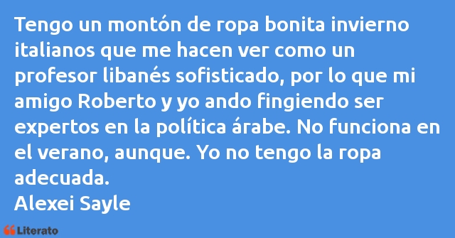 Frases de Alexei Sayle