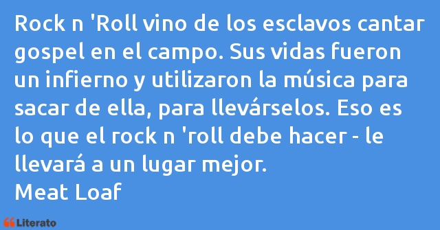 Frases de Meat Loaf