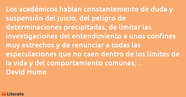 Frases de David Hume