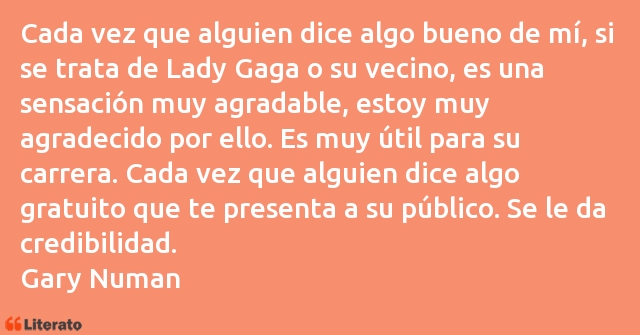 Frases de Gary Numan