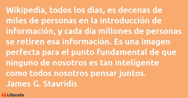 Frases de James G. Stavridis