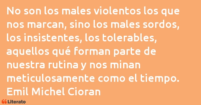 Frases de Emil Michel Cioran