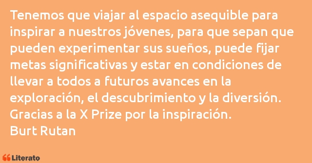 Frases de Burt Rutan