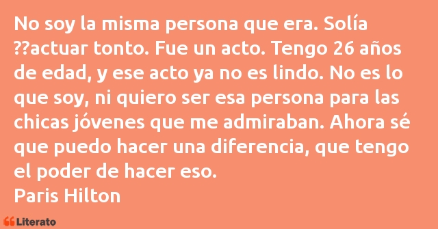 Frases de Paris Hilton