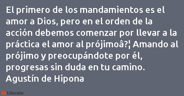 Frases de Agustín de Hipona